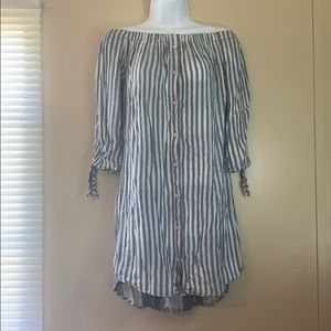 CLOTH & STONE Stripped Dress